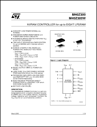 M40Z111W Datasheet