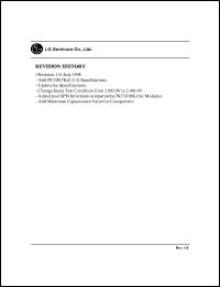 GM72V66841CLT-7K Datasheet