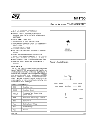 M41T00 Datasheet