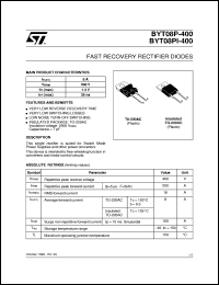 BYT08P-1000 Datasheet