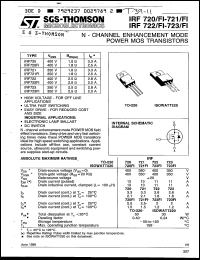 IRF723 Datasheet