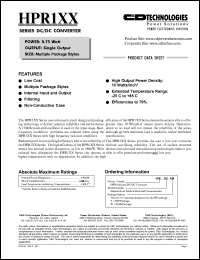 HPR101 Datasheet
