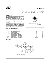 TDA2546A Datasheet