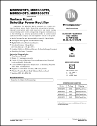 MBRS320T3 Datasheet