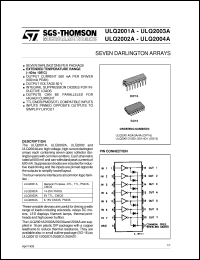 ULQ2004D1 Datasheet