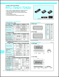 RTC72421 Datasheet