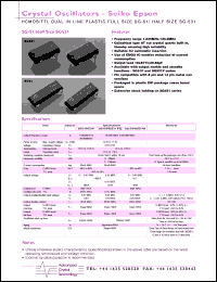 SG531P 25.0000M Datasheet