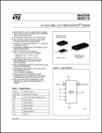 M48T18 Datasheet