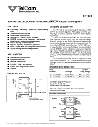 TC1173-5.0VOA Datasheet
