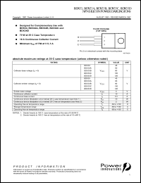 BDX33B Datasheet