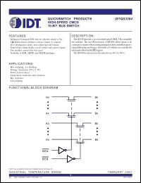 IDTQS3384PA Datasheet