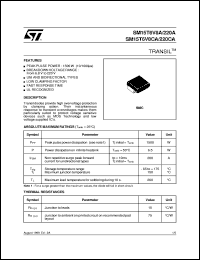 SM15T200CA Datasheet