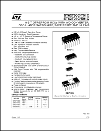 ST6200C Datasheet