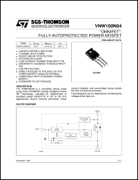 VNW100N04 Datasheet