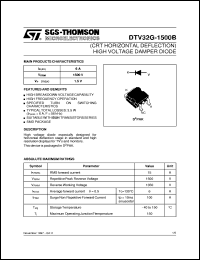 DTV32G-1500B Datasheet
