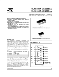 ULN2002AD Datasheet
