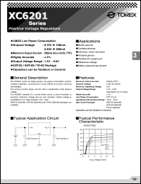 XC6201P312PL Datasheet