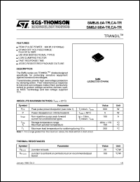 SMBJ5V0CA-TR Datasheet