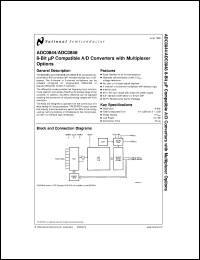ADC0848BCVX Datasheet