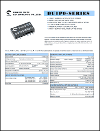 DU1P0-24D05 Datasheet