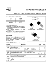 STPS1545F Datasheet