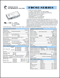 FDC05-24D05W Datasheet