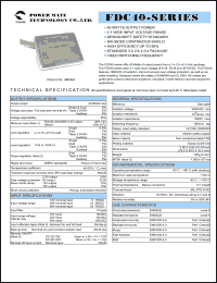 FDC40-12S33 Datasheet