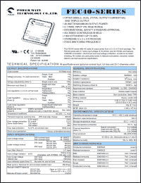 FEC40-24D3305 Datasheet