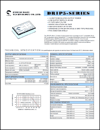 DR1P5-05D15 Datasheet