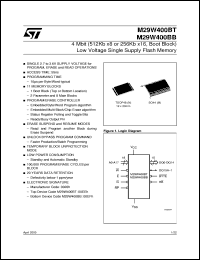 M29W400BT55M1 Datasheet