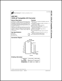 ADC1001CCJ-1 Datasheet