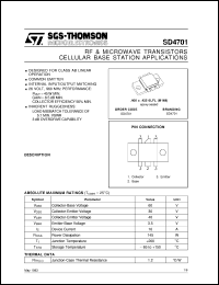SD4701 Datasheet