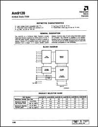 AM9128-70DCB Datasheet