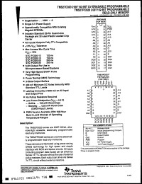 TMS27C020-25JL4 Datasheet