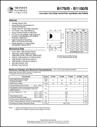 B190 Datasheet