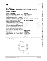 ADC10321CIVT Datasheet