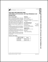 ADC10462CIWM Datasheet