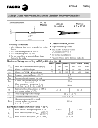 EGP20D Datasheet