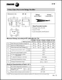 DF04M Datasheet
