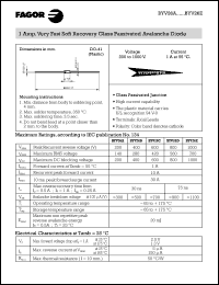 BYV26E Datasheet