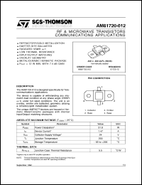 AM81720-012 Datasheet