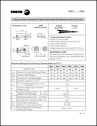 FES1B Datasheet