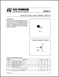 2N4014 Datasheet