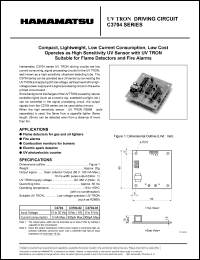 C3704-03 Datasheet