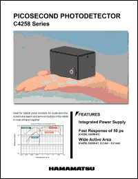C4258-01 Datasheet