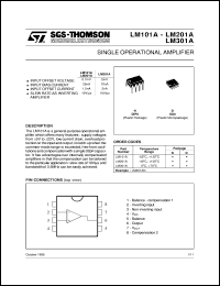 LM201A Datasheet