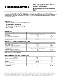 C6271 Datasheet