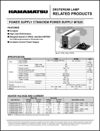 C7860/M7628-3000 Datasheet