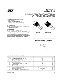 BUH1015HI Datasheet
