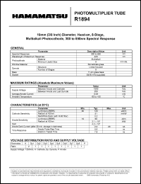 R1894 Datasheet